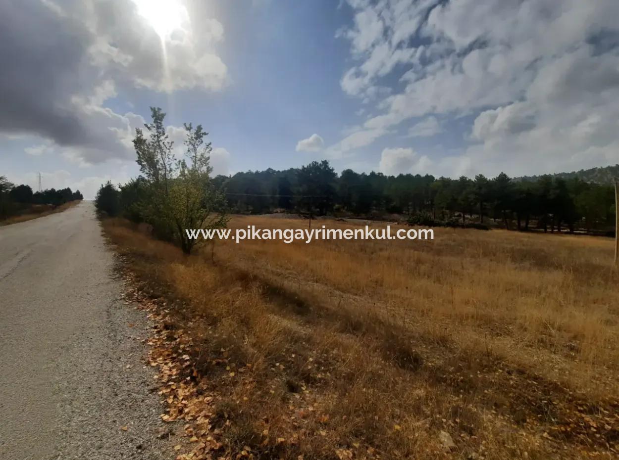 6 230 M2 Detached Land For Sale Or Exchange On The Old Acıpayam Road In Çameli Cumanda