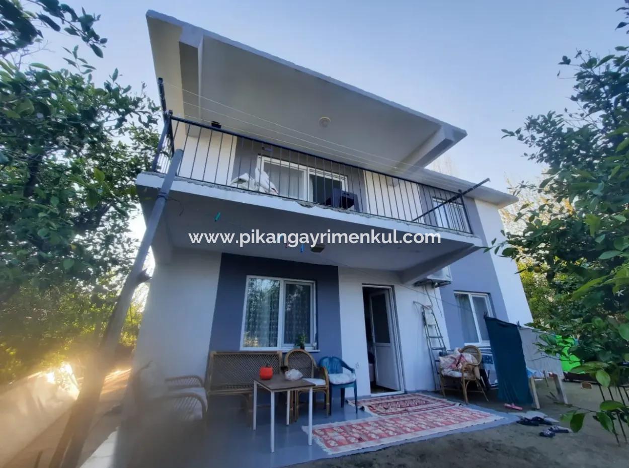 2 Storey Garden House For Sale On 1 000 M2 Land In Ortaca Kemaliye, Mugla