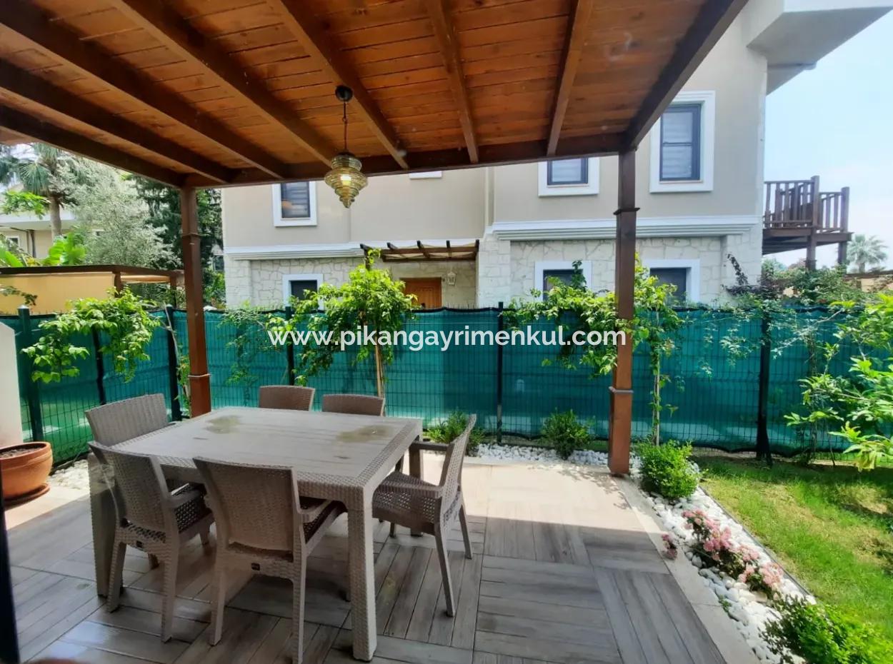 Flat, Furnished 5 1 Luxury Villa With Swimming Pool For Sale In Dalyan, Mugla
