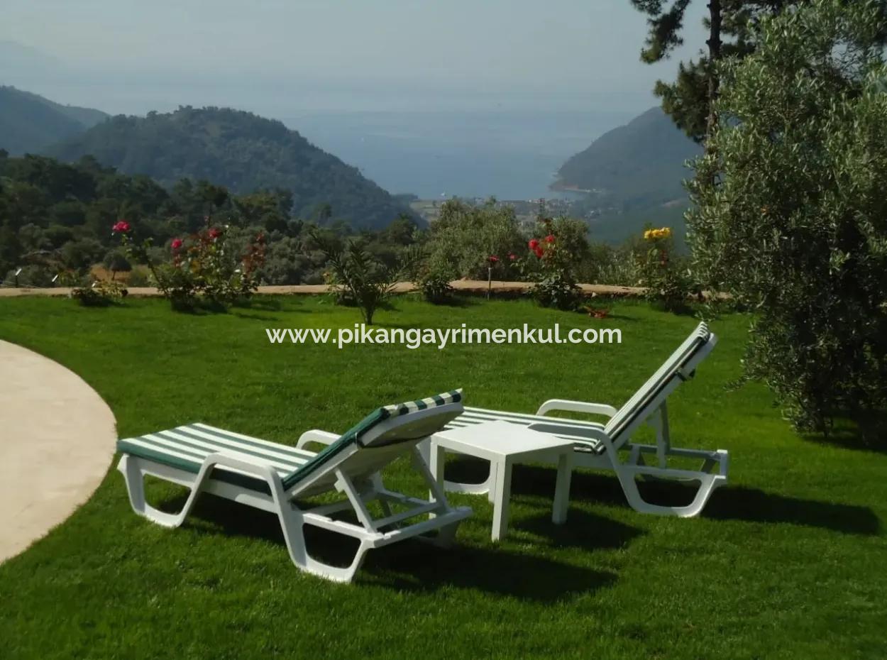 130 M2, 3 1 Villas For Sale In 5128 M2 Land With Sea View In Köyceğiz Ekincik