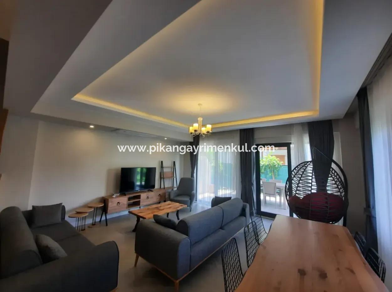 Flat, Furnished 5 1 Luxury Villa With Swimming Pool For Sale In Dalyan, Mugla