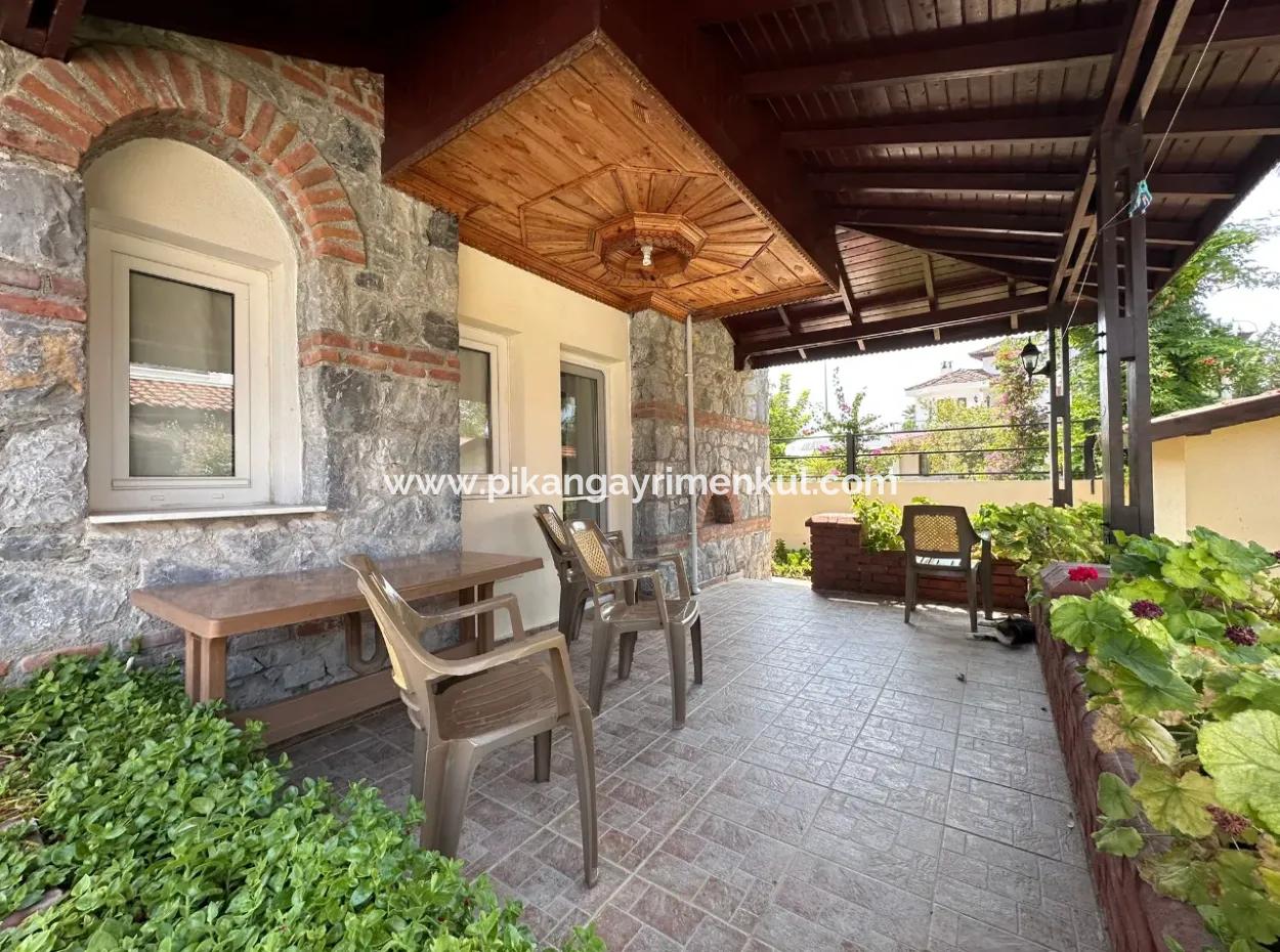 3 In 1 Independent Stone Villa In Dalyan In Mugla For Sale Or Swap With Field