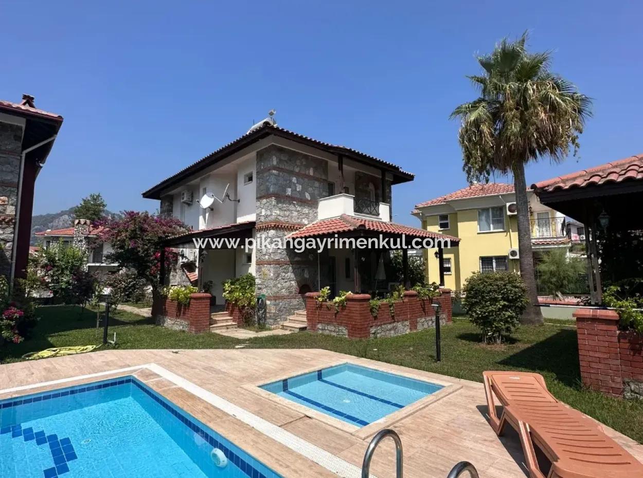 3 In 1 Independent Stone Villa In Dalyan In Mugla For Sale Or Swap With Field