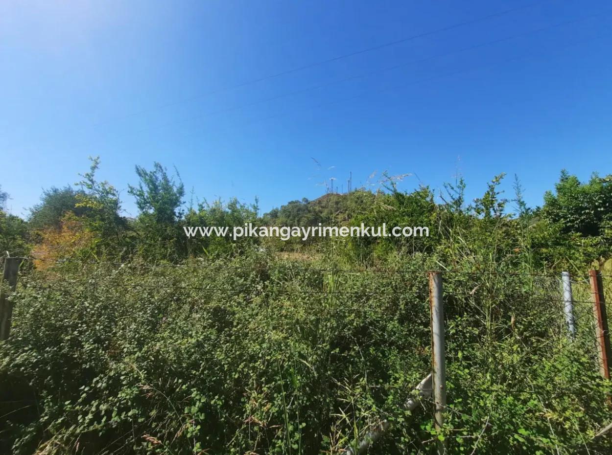 Muğla Ortaca Çaylıda 600 M2 Residential Zoned Bargain Land For Sale