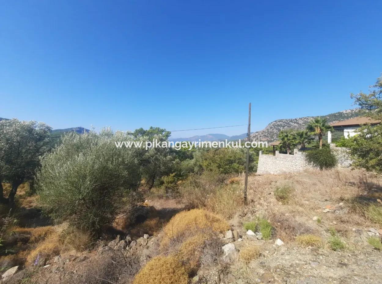 1.361 M² Investment Land With Lake And Sea View For Sale In Muğla Ortaca Gökbel