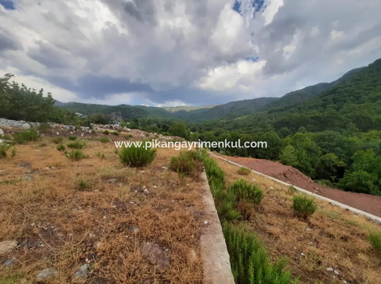 Muğla Köyceğiz Ağla, 1 758 M2 Zoned Land For Sale In Plateau