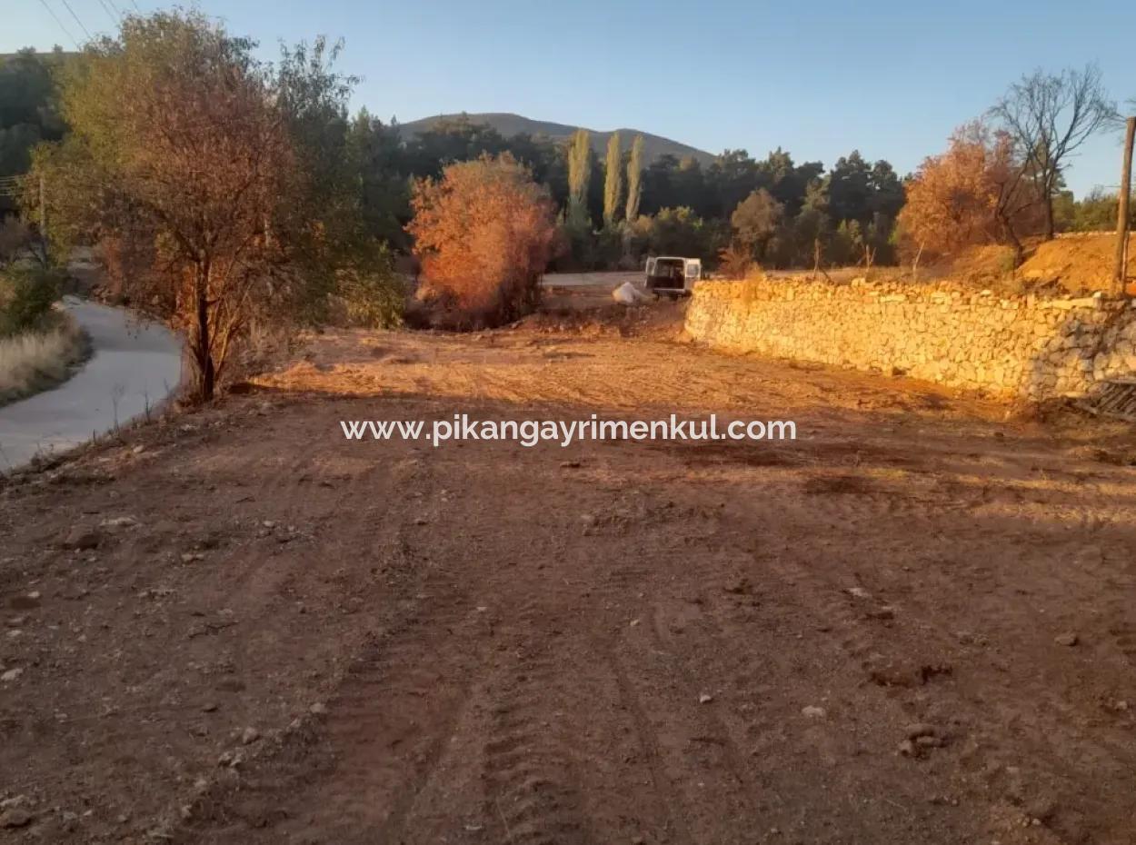 900M2 Detached Land With Title Deed Title Deed In Denizli Beyağaç Yeniçeşme For Sale