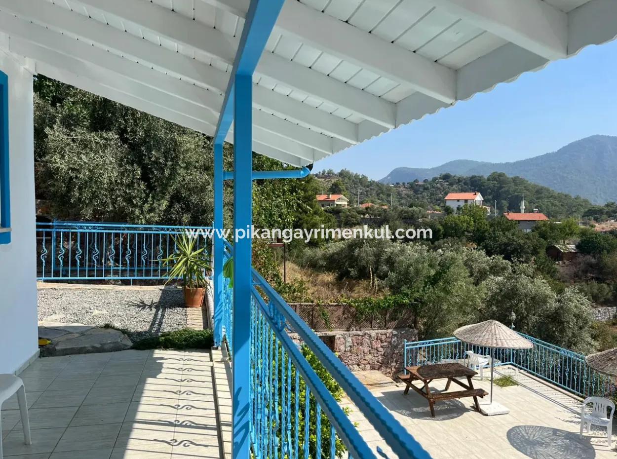 4 1 Sea View Detached Furnished Villa For Sale In Muğla Dalyan Gökbel
