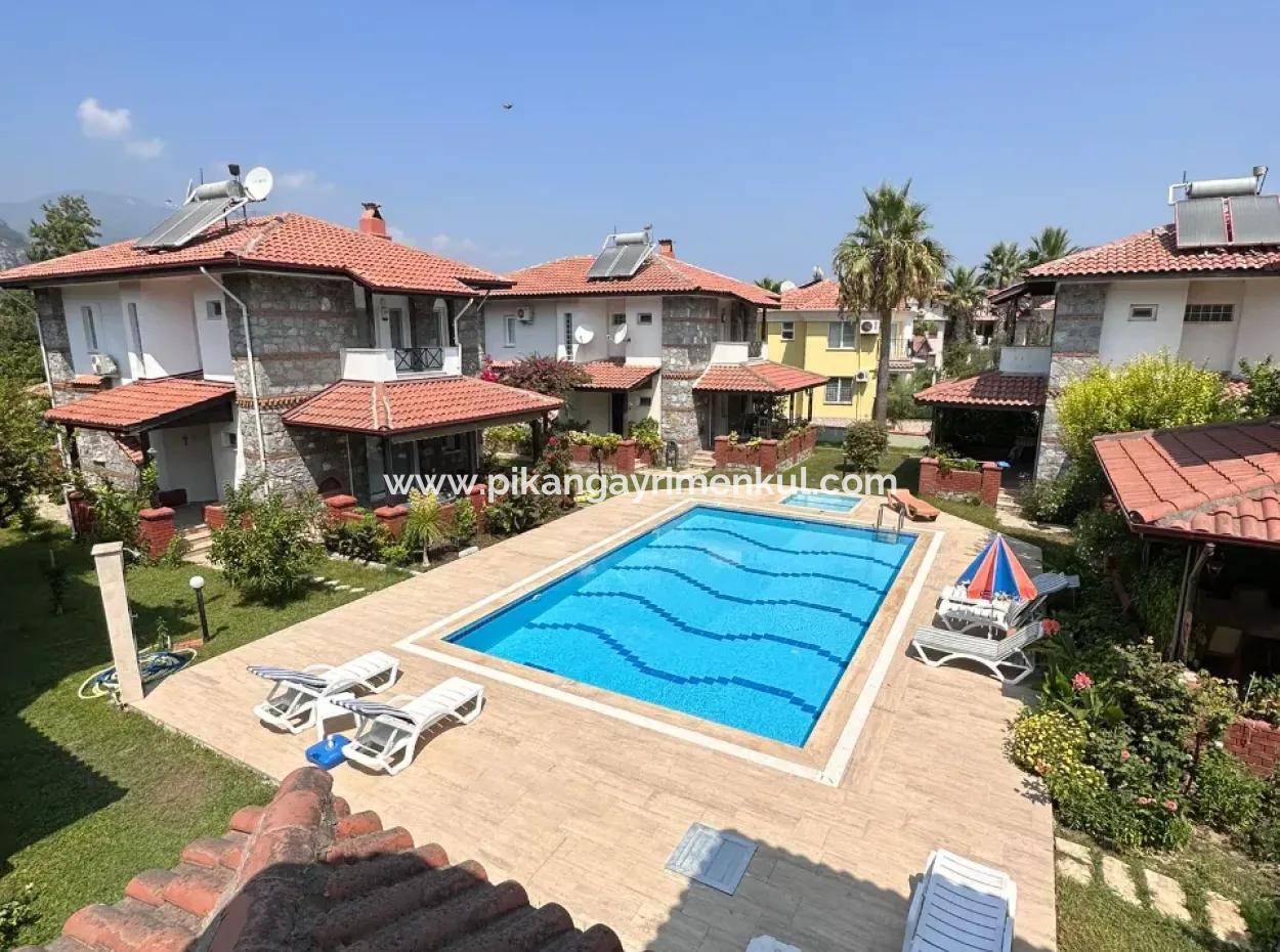 3 1 Independent Furnished Stone Villa For Rent In A Site Of 6 Villas In Dalyan, Muğla