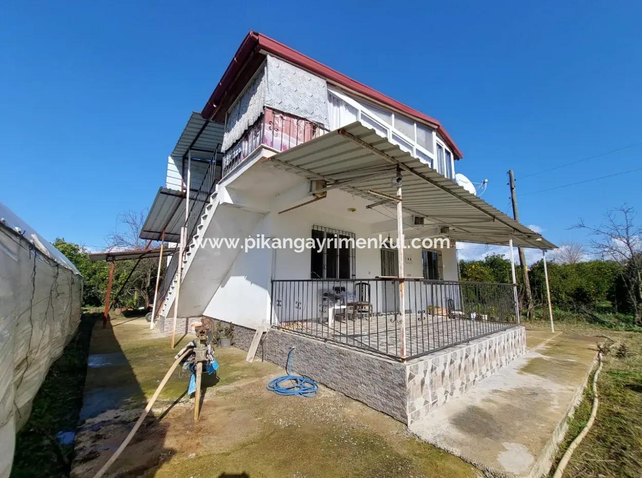 2 Storey Detached Apartments On 1230 M² Detached Land In Muğla Köyceğiz Kavakası – For Sale