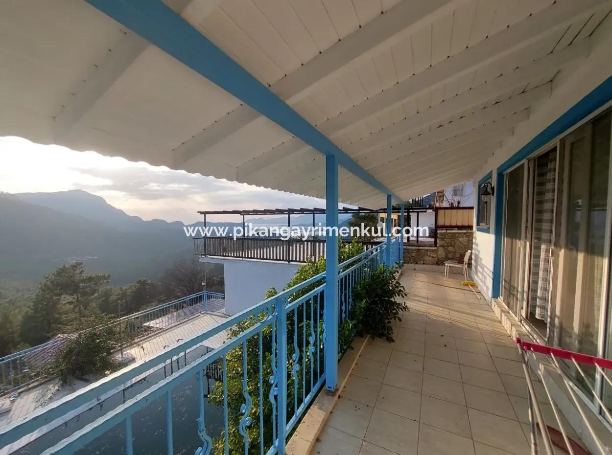 4 1 Sea View Detached Furnished Villa For Sale In Muğla Dalyan Gökbel