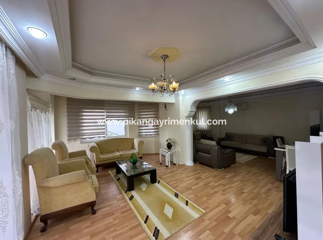 3 1 - 130 M2 Furnished Apartment For Rent In The Center Of Ortaca