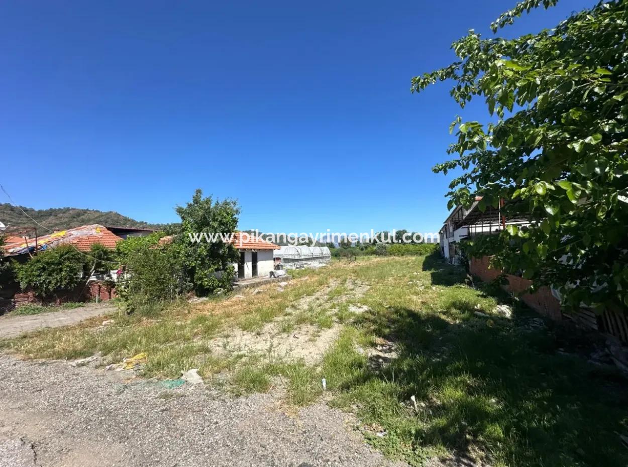 1073 M2 Land And Village House For Sale In Ortaca Ekşiliyurt