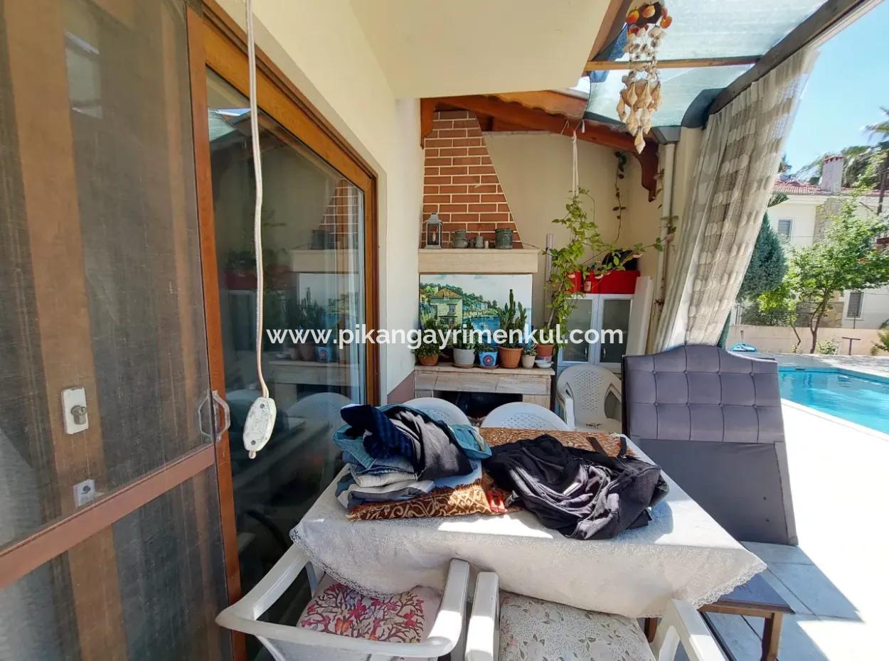 2 1 Ground Floor Apartments With Communal Pool In Muğla Dalyan For Sale