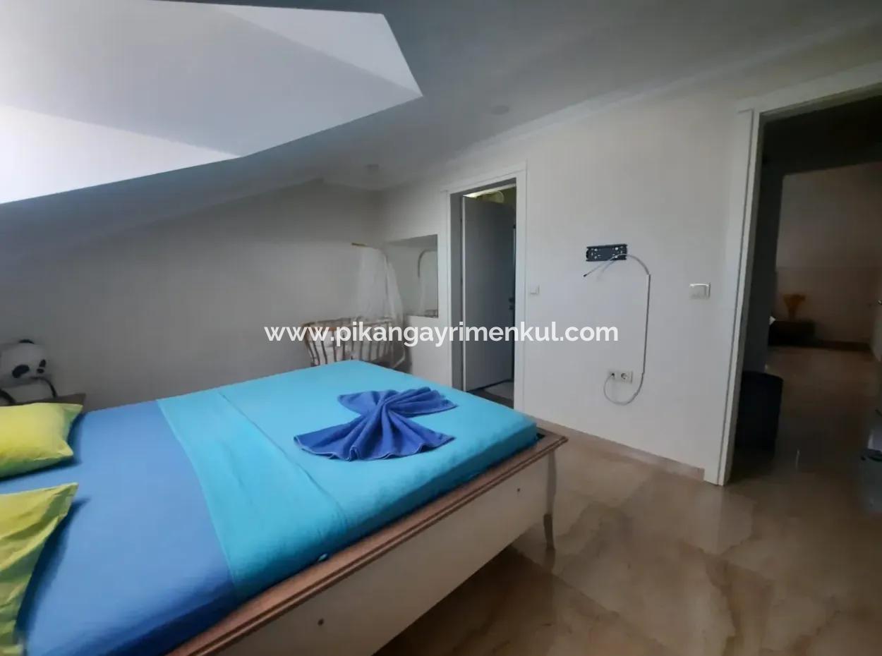 Mugla Dalyan 125 M2, 4 In 1 Roof Duplex For Sale