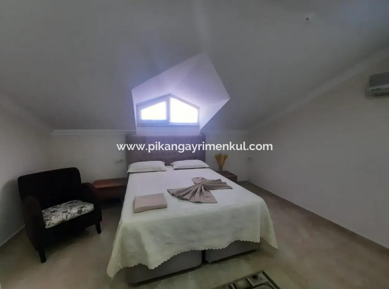 Mugla Dalyan 125 M2, 4 In 1 Roof Duplex For Sale