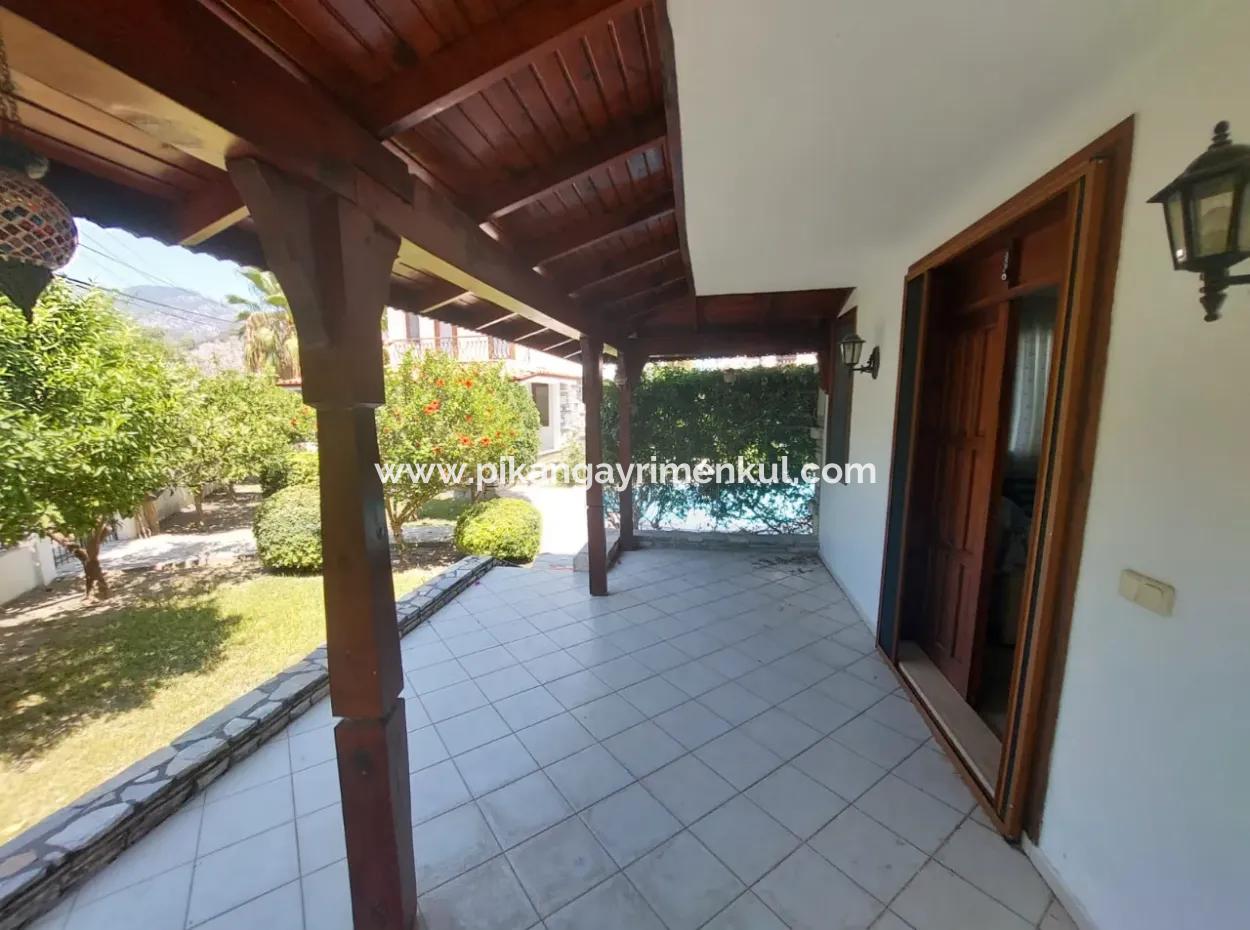 Independent 2 1 Duplex For Sale In A 4-Villa Site With Swimming Pool Close To The Canal In Muğla Dalyan