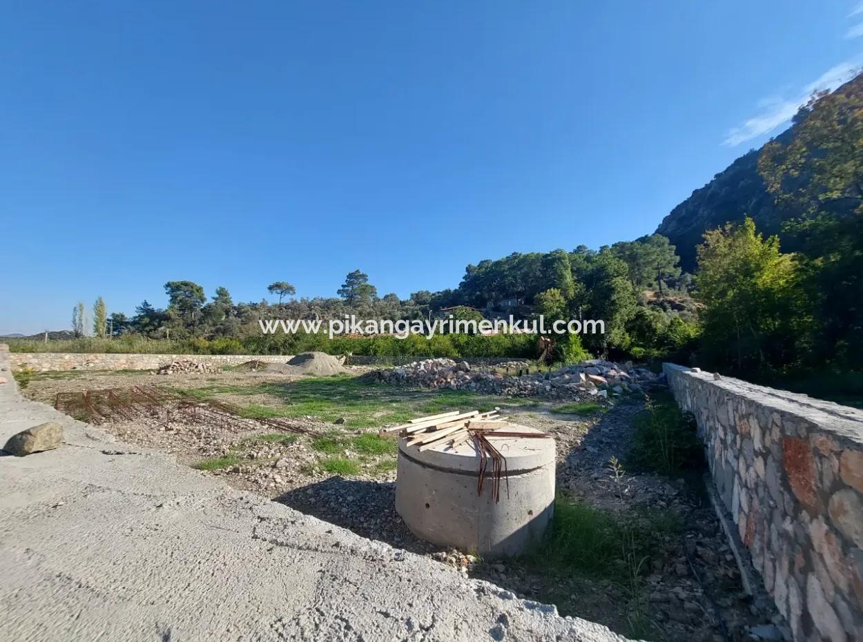 Ortaca Mergenlide Mountain Edge, 1 400 M2 Zoned Land For Sale
