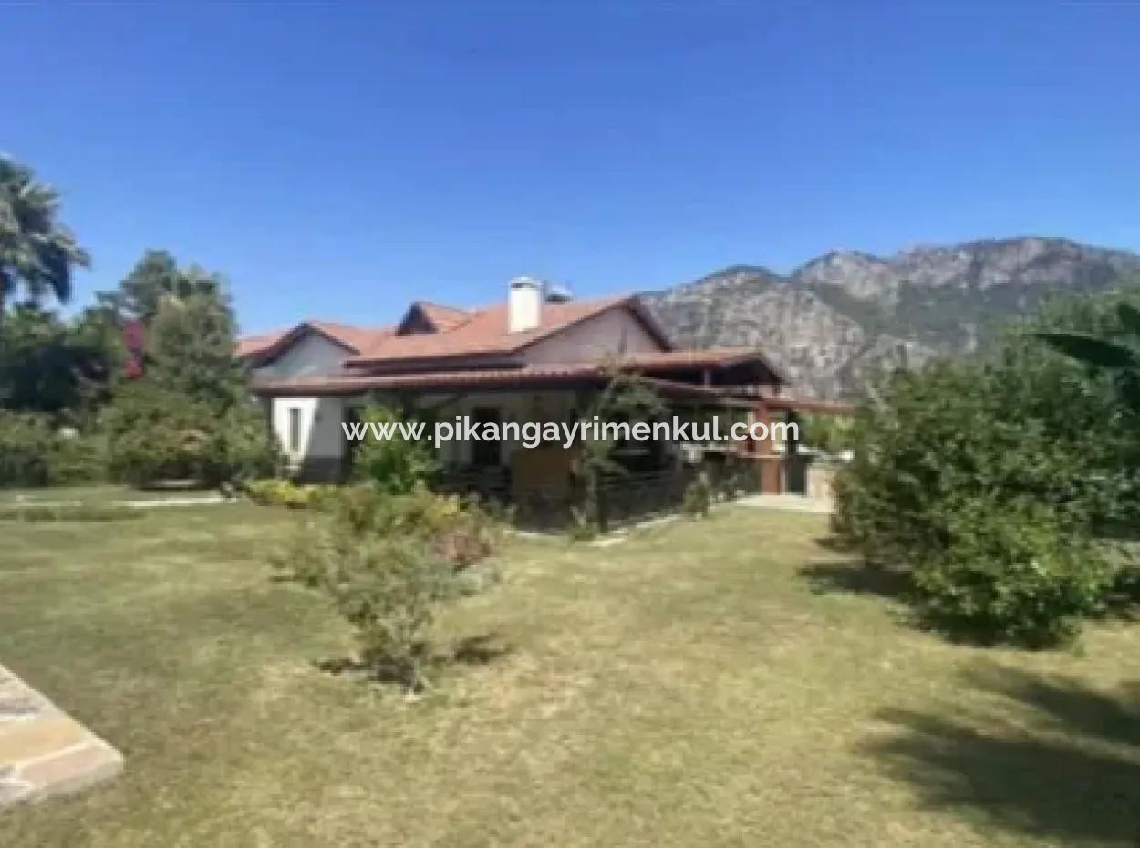 3 In 1 Villa In 1700 M2 Plot In Dalyan