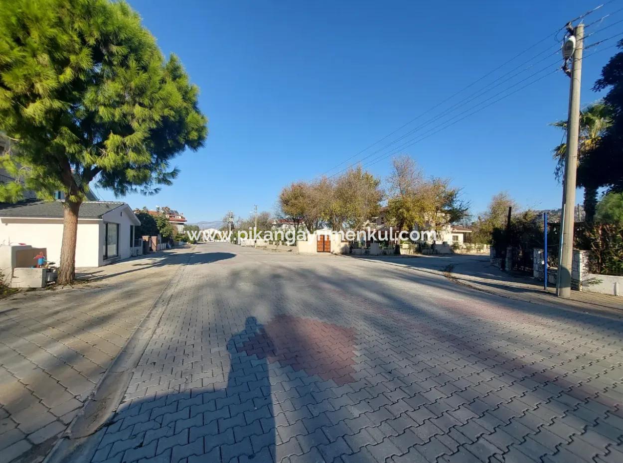 Detached Land Close To 1 000 M2 Canal With Residential Zoning In Dalyan, Muğla For Sale