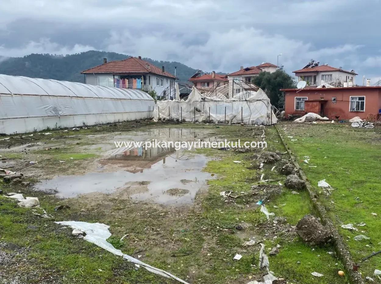 Ortaca Arıkbaşı 434M2 0 2 Floor Zoned Land For Sale.