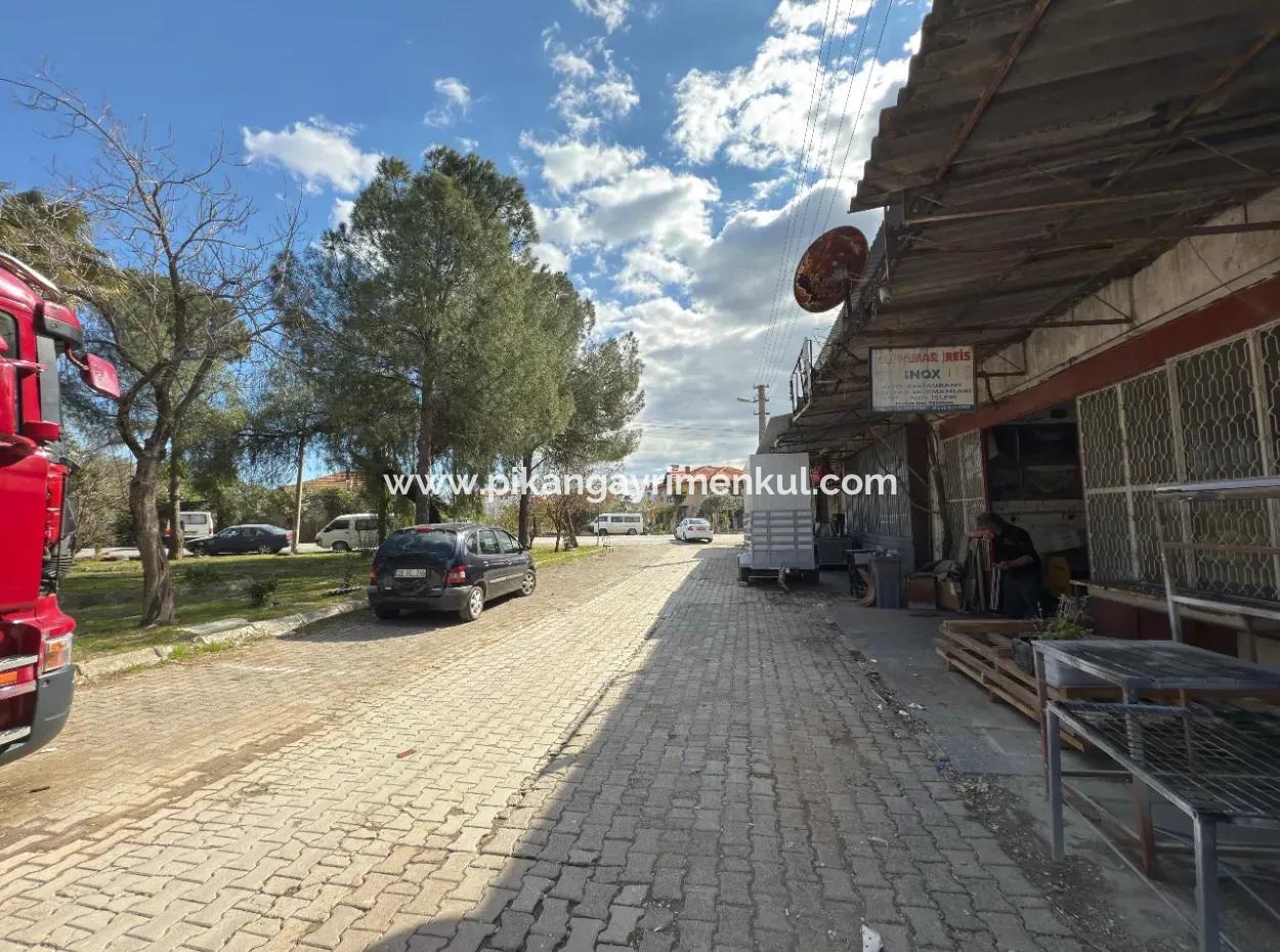 70M2 Industrial Shop For Sale In Ortaca Industrial Estate.