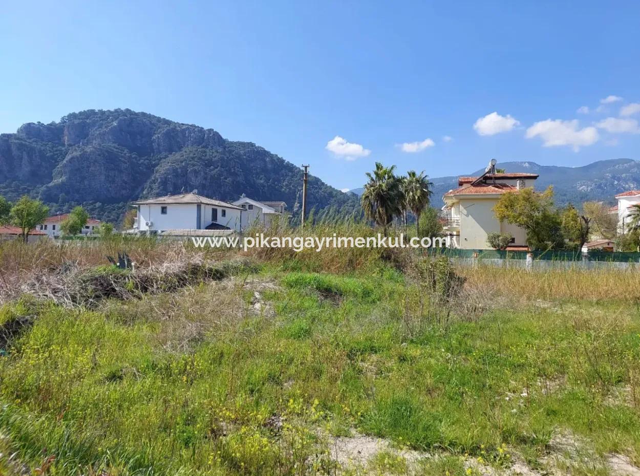 500 M2 Land For Rent In Dalyan Gülpınarda Busy Street