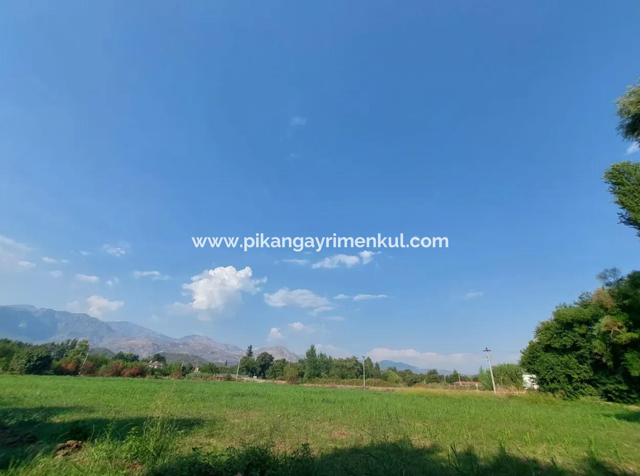 Detached 1.300 M2, 250M2 Bargain Land With Construction Rights For Sale In Köyceğiz Beyobası