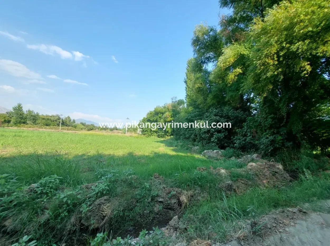 Detached 1.300 M2, 250M2 Bargain Land With Construction Rights For Sale In Köyceğiz Beyobası