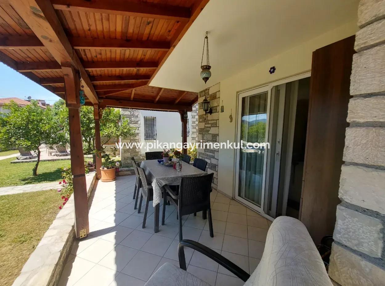 Independent And Well Maintained 4 In 1 Duplex Villa For Sale In Muğla, Ortaca, Dalyan
