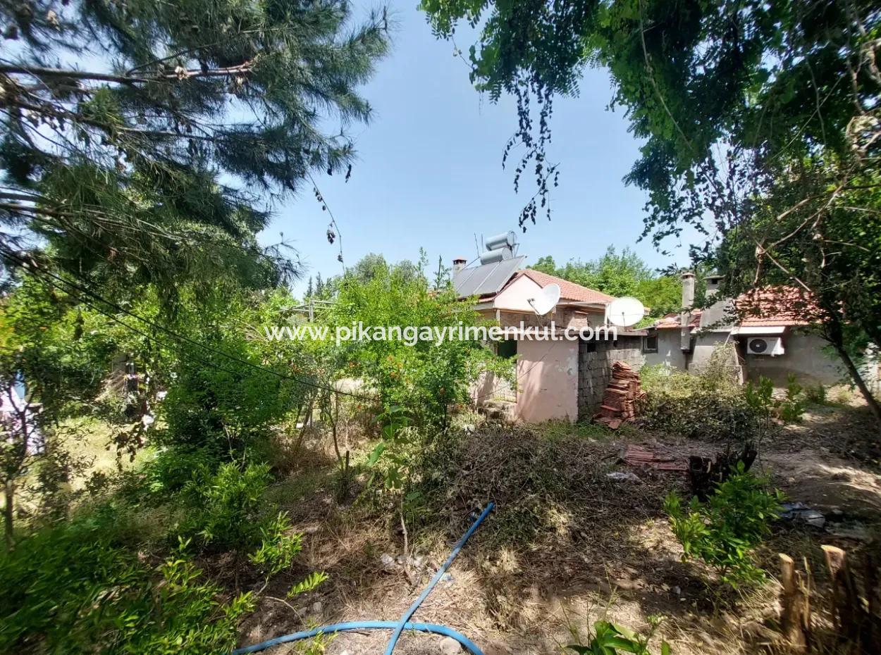 500 M2 Land With Rızai Partition In Ortaca Kemaliye For Emergency Sale