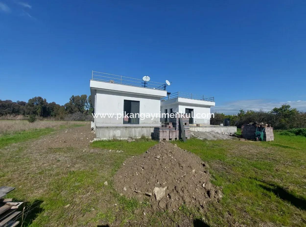 Ortaca Okçular Mountain And Nature View 2.000 M2 Plot, 4 1 200 M2 Detached House For Sale