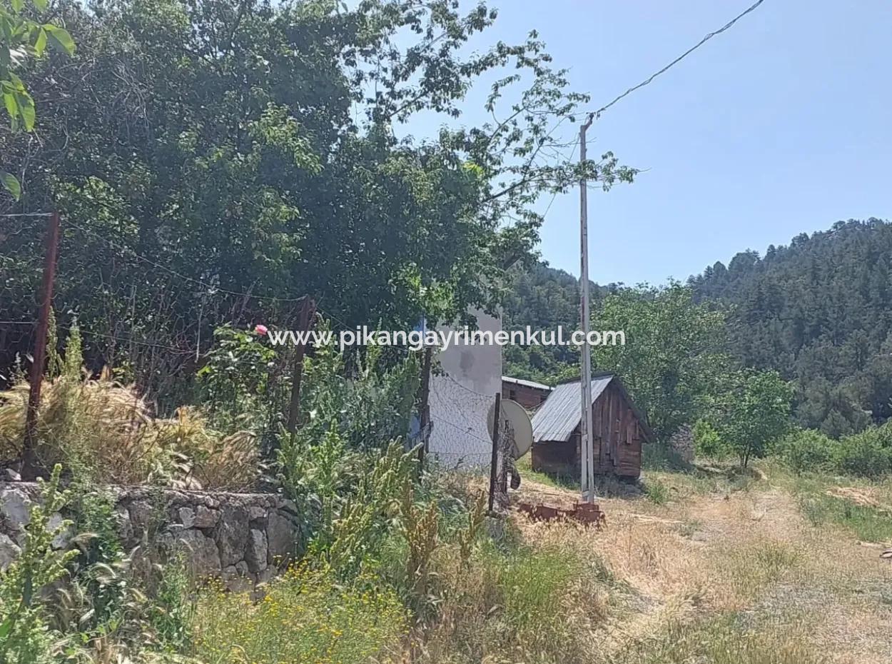 2500 M2 Detached 2 Houses And Barns, Warehouse For Sale In Çameli Kızılyaka