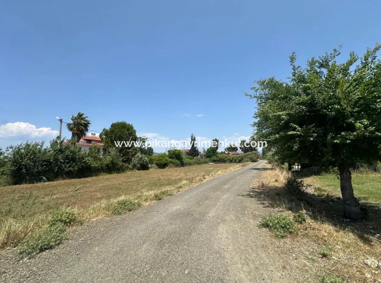 505 M2 Plot Of Land For Sale In Dalyan Okçular