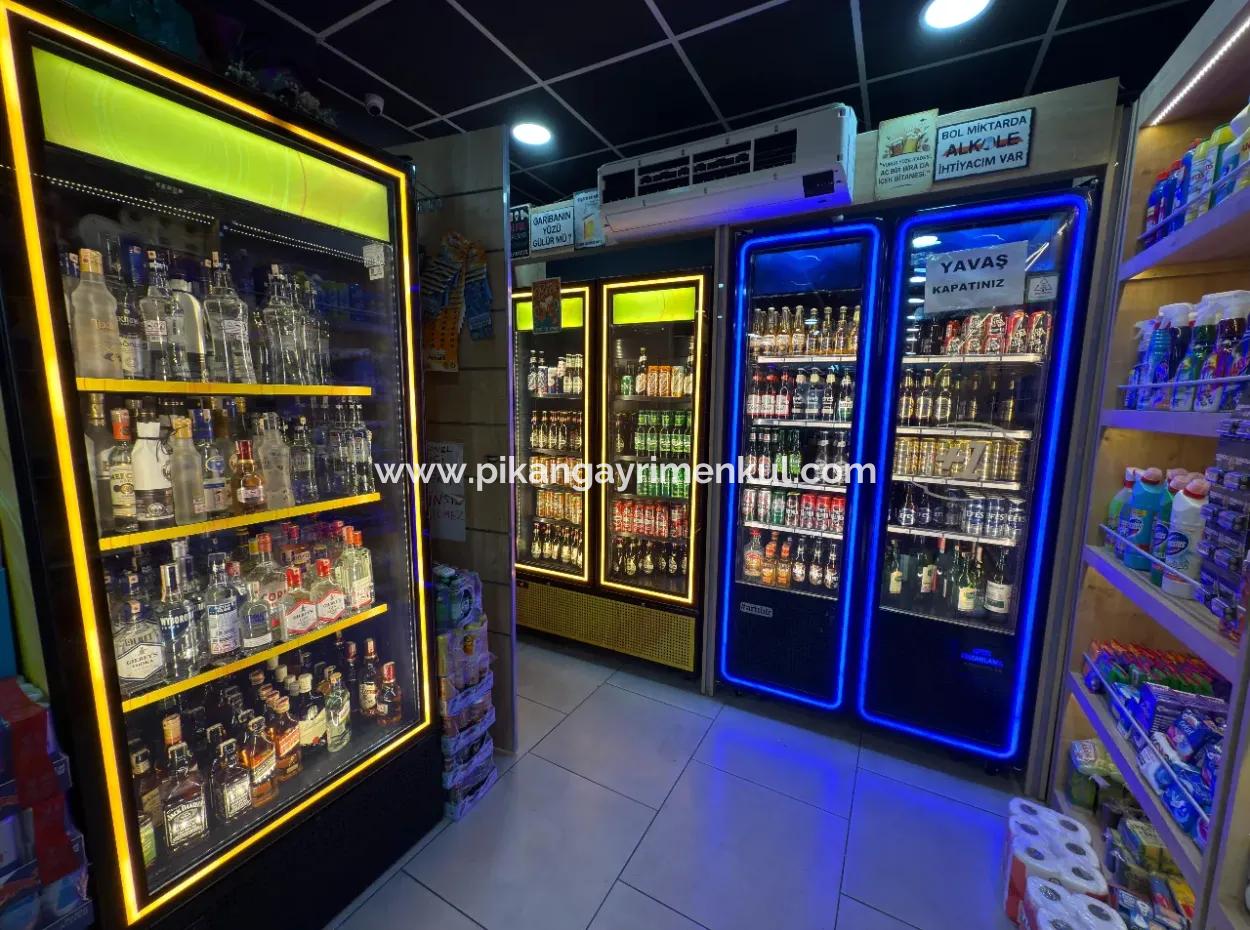 210 M2 Tekel Market For Rent On The Busiest Street Of Ortaca.