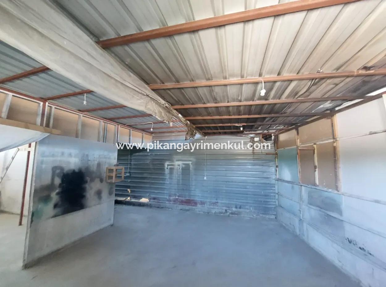 60 M² Full Use Warehouse For Rent In Dalyan, Muğla