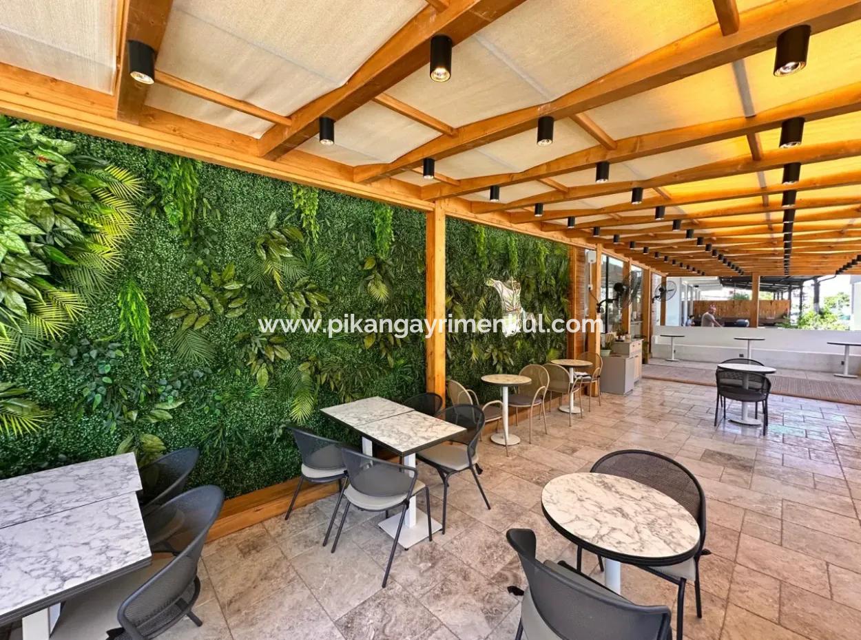 Luxury Cafe For Rent On The Busiest Street Of Ortaca.