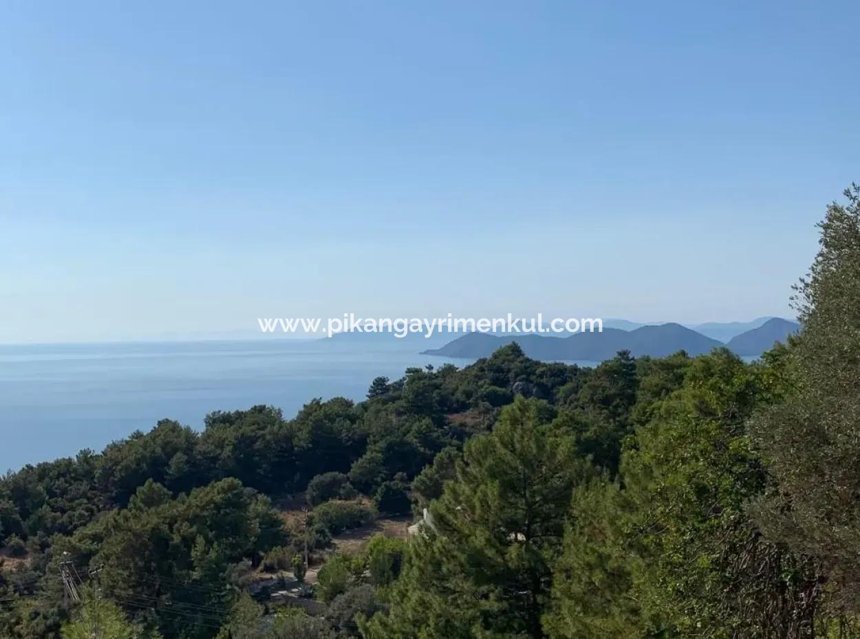 Tourism Zoned Land For Sale In Fethiye With Sea View Faralya