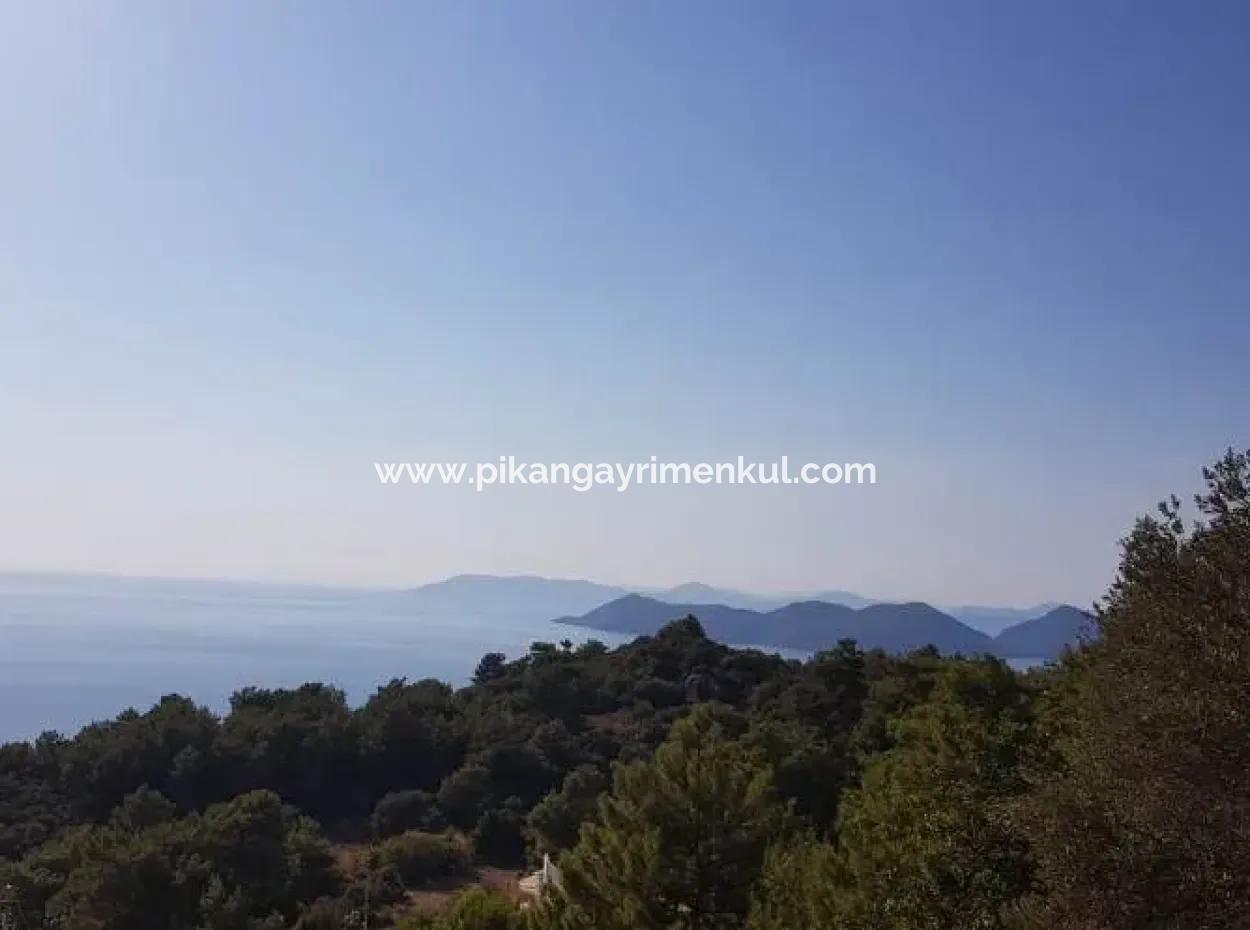 Tourism Zoned Land For Sale In Fethiye With Sea View Faralya