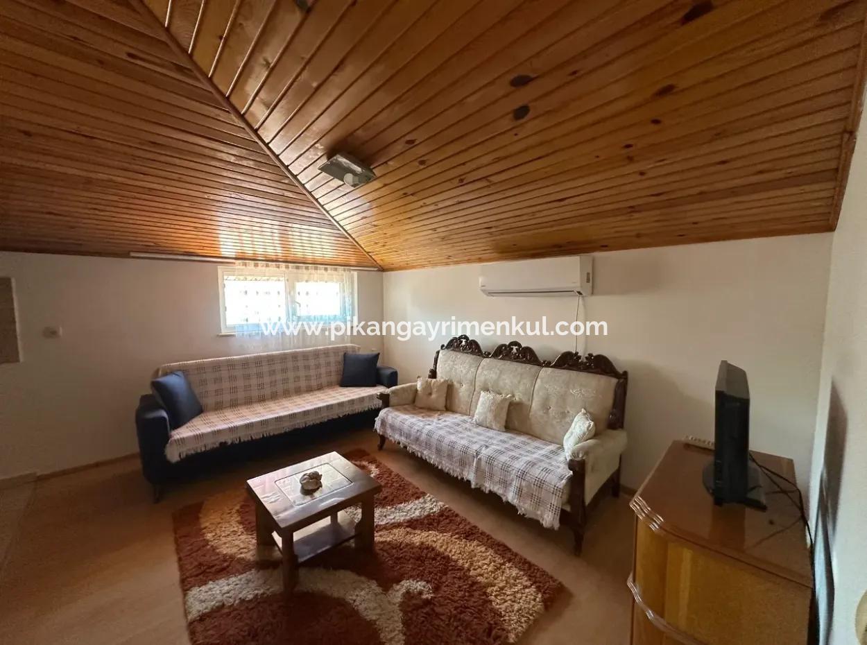1 1 Penthouse Apartment For Rent In Ortaca Cumhuriyet