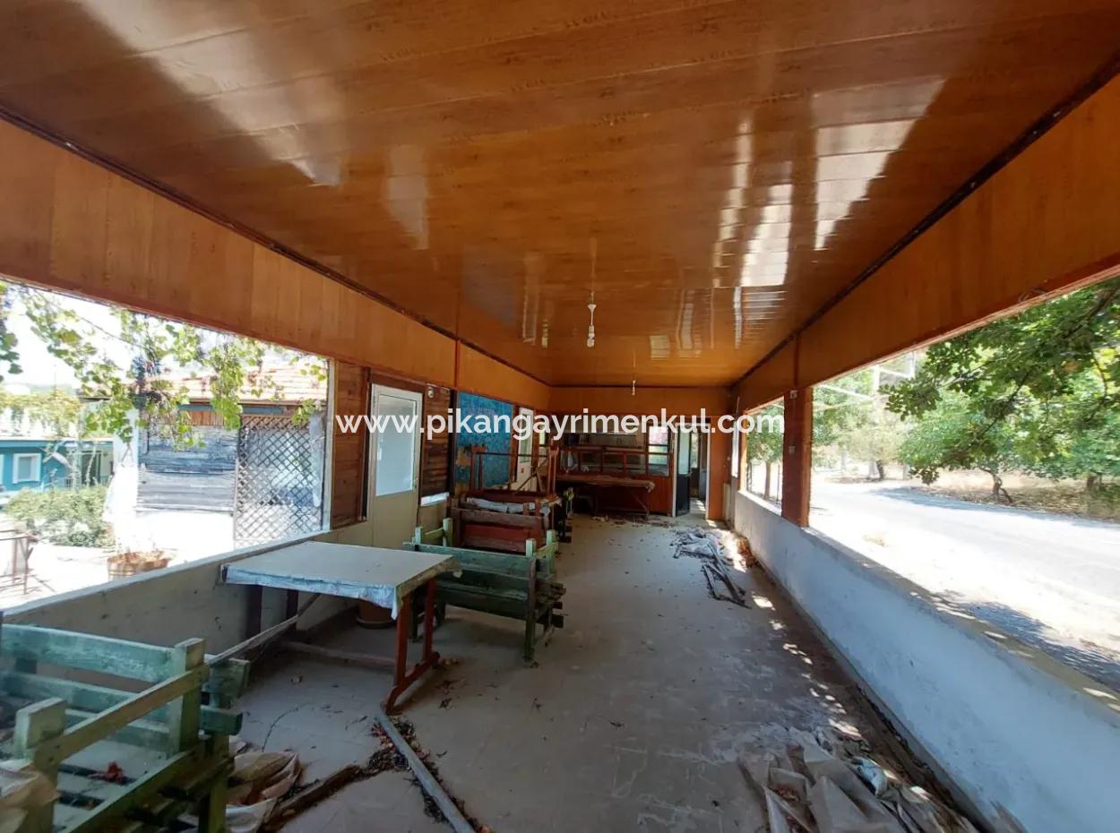 3 Houses And 1 Workplace Zero To The Main Road In Ortaca Gökbel – Bulk Sale