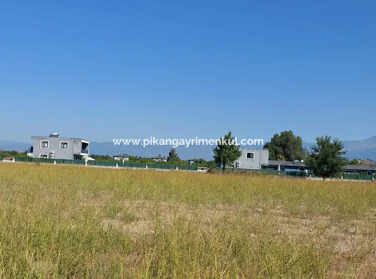 Land Within The Zoning Plan Of 500 M2 Detached Title Deed In Ortaca Archers Is For Sale