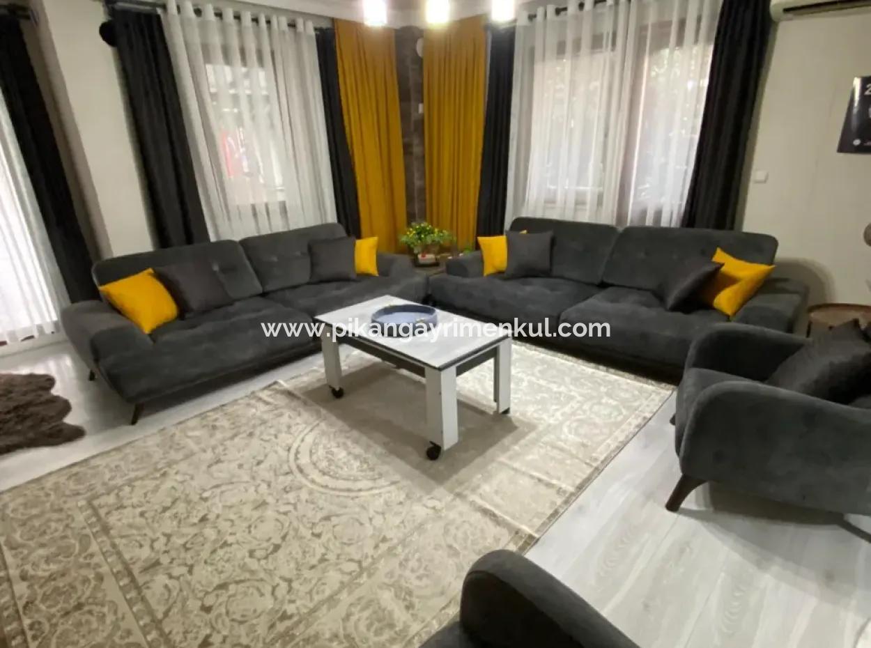 Ortaca Ekşiliyurt 2 1 Furnished Apartment For Rent On A Plot Of 700 M2 With Swimming Pool