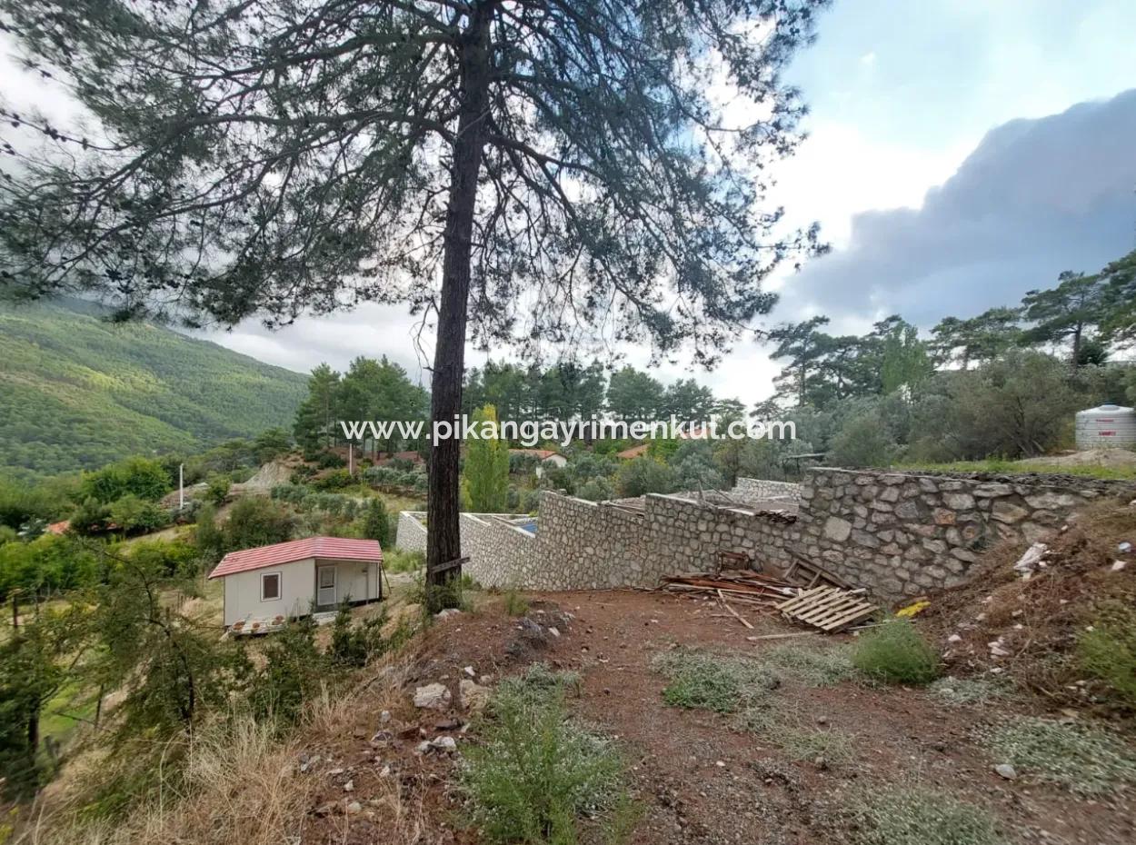 Muğla Köyceğiz Ağla - 535 M2 Land And Tiny House House For Sale In The Plateau