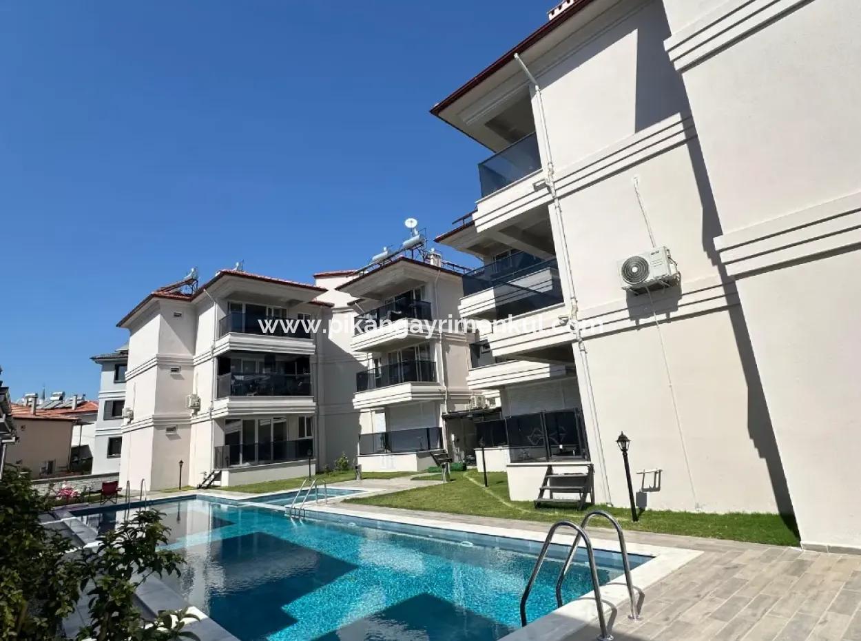 Ortaca Karaburun 3 1 Pool Flat For Rent
