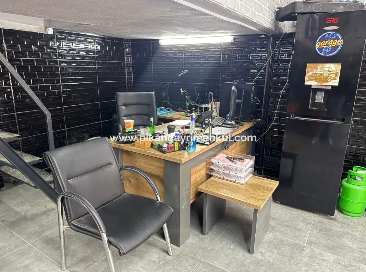 90 M2 Workplace In Ortaca Sanayi Is For Sublease