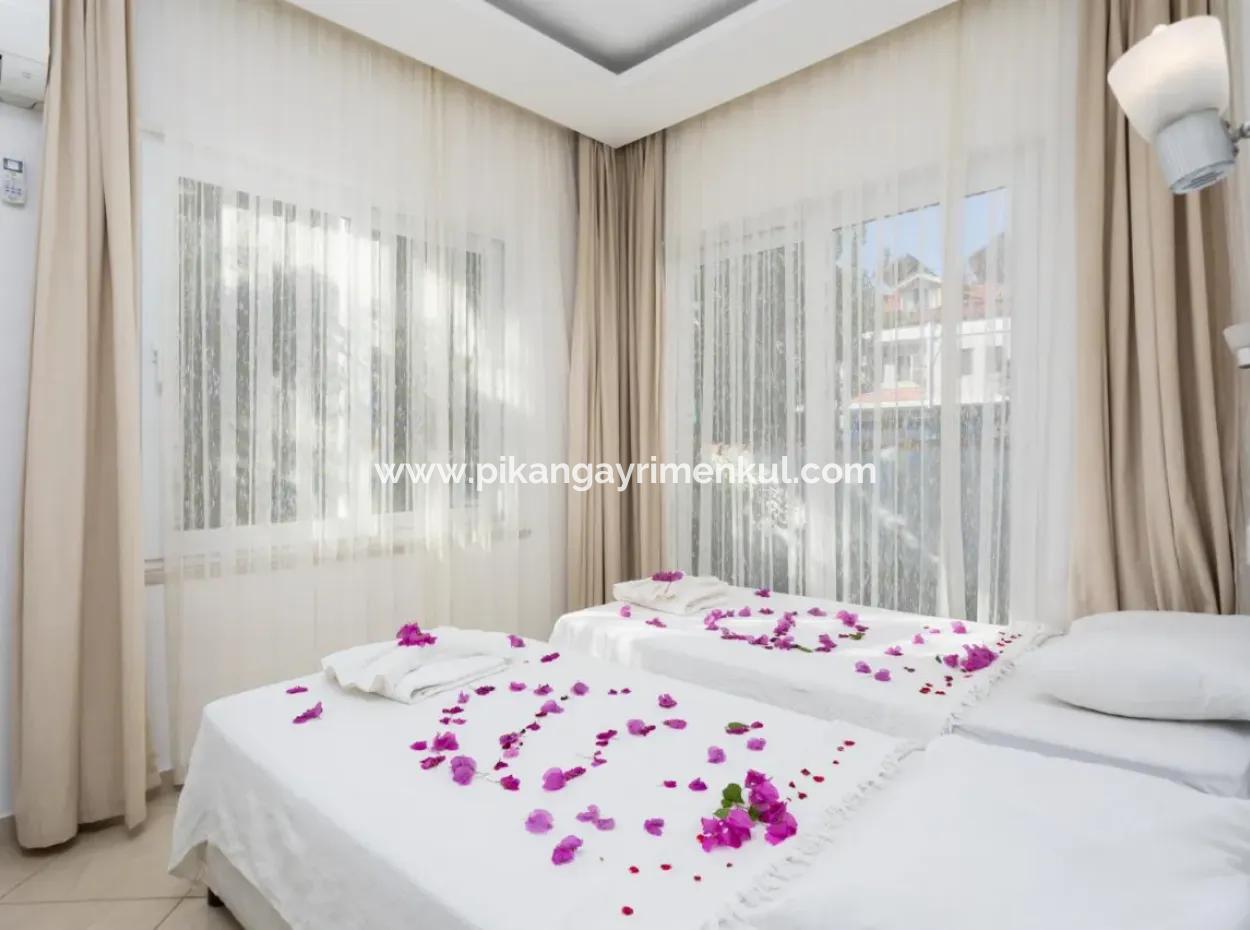 120 M2, 3 1 Furnished Villa With Swimming Pool In Muğla Dalyan 6 Months Rent