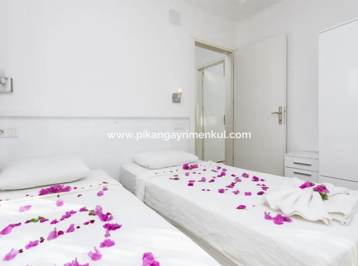 120 M2, 3 1 Furnished Villa With Swimming Pool In Muğla Dalyan 6 Months Rent