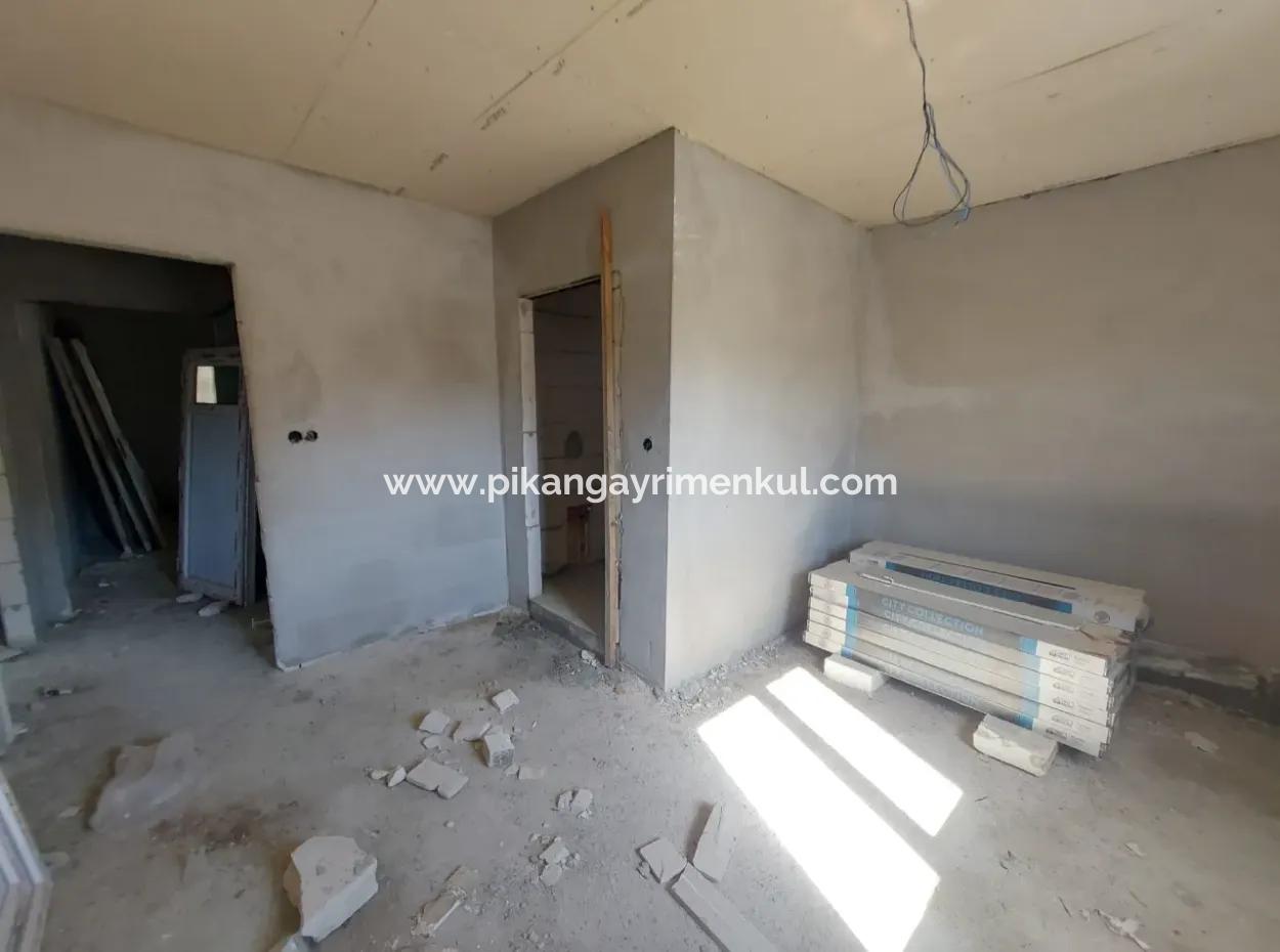 On 763 M2 Land In Ortaca Gökbel, Rough Construction 70 M2, 2 1 Prefabricated House For Sale