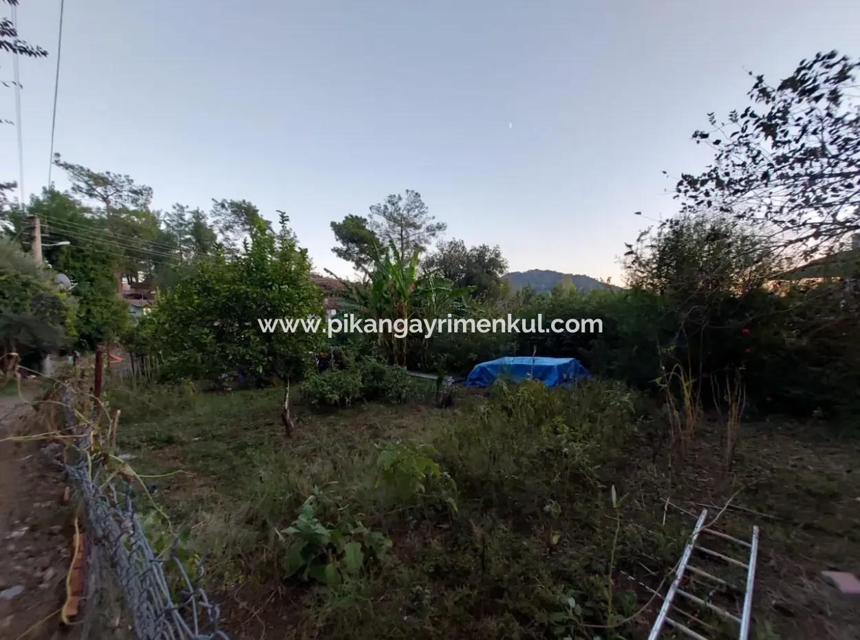 350 M2 Detached Tiny House Suitable Land For Sale In Ortaca Çaylı